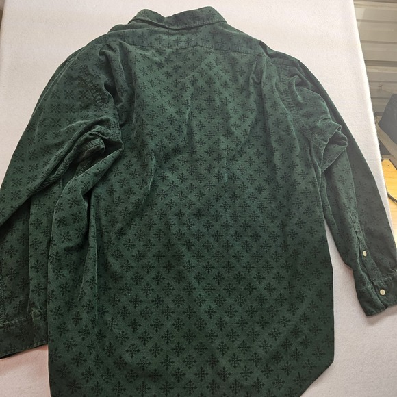 Polo Ralph Lauren Men's Long Sleeve Lowell Sport 100% Cotton Shirt Green XXL - Picture 5 of 5